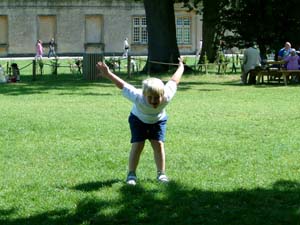 Practising for the Red Bull Air Race!!
